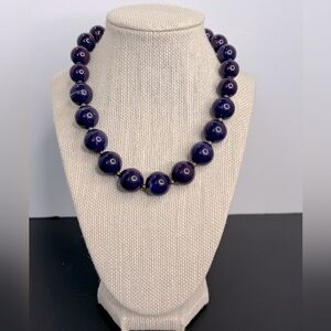 🚨3 for $15🚨 Deep Purple Beaded Necklace